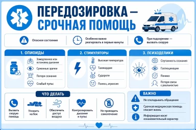 Помощь при передозировке в Мурманске