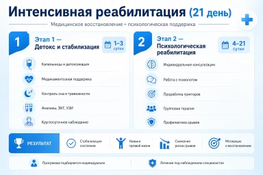 Реабилитация за 21 день в Мурманске